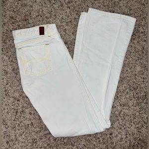 Women’s Abercrombie & Fitch White Jeans Size 2R